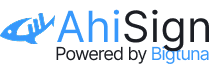 Ahi Sign logo